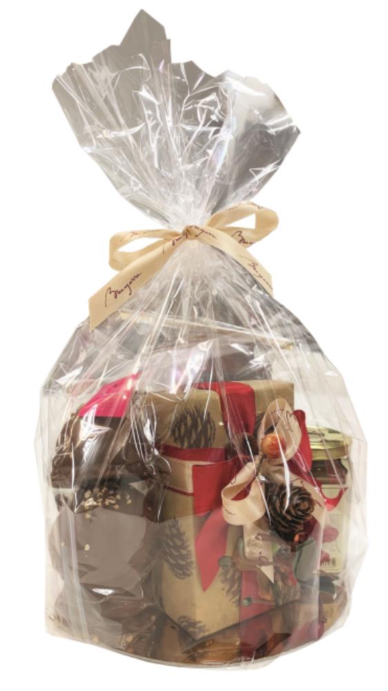 SACHET CELLO DIAMANT N°3 AVEC CARTON ROND OR Ø20CM110X 4X50/600MM 100 PCES