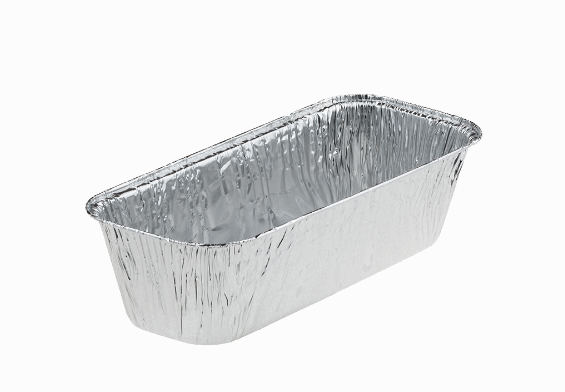 RECHTHOEKIGE ALUMINIUM SCHAAL BRD ROL CR575 -575CC 207X87H54MM - PAK VAN 100ST