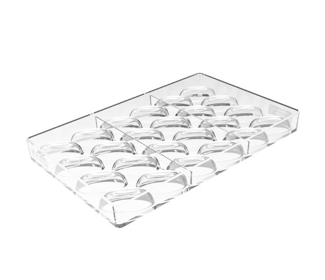 SILIKOMART TRITAN PRALINE VORM CH042 SOGNO P N.24 4,6X2XH1,4CM