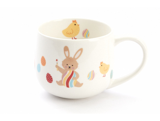 LOUIS AND HIS FRIENDS RABBIT MUG 8CM HT