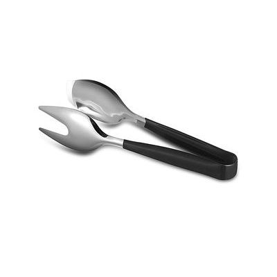 COMAS RVS/ZWARTE TANGEN BUFFET SERVICE LEPEL/VORK