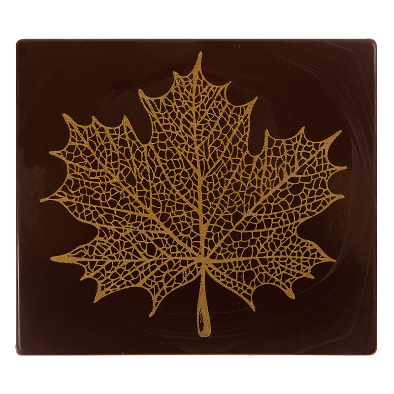  2015524 BLOK EIND MET BLAD 9X8CM 40 STUKS ***OP BESTELLING***