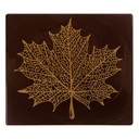  2015524 BLOK EIND MET BLAD 9X8CM 40 STUKS ***OP BESTELLING***