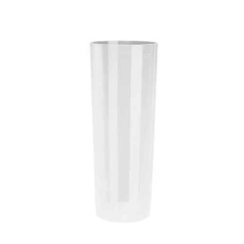 HERBRUIKBARE LONGDRINK PP GLAS 30CL 59XH152MM TRANSPARANT 10 STUKS
