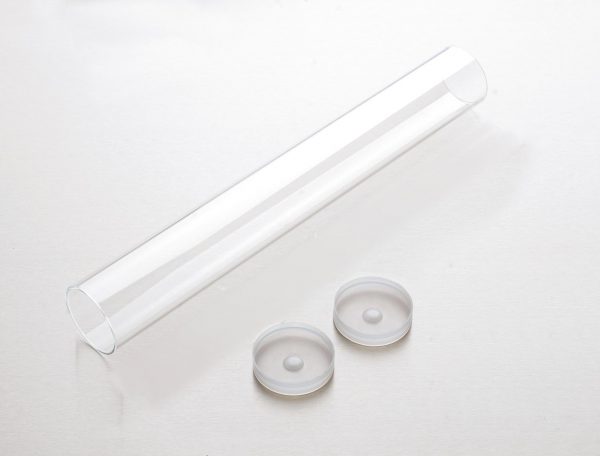 009992 PCB BUIS DESSERTVORM 50 CM Ø 6,4 CM EN 2 DEKSELS 1 STUKS ***S/CD***