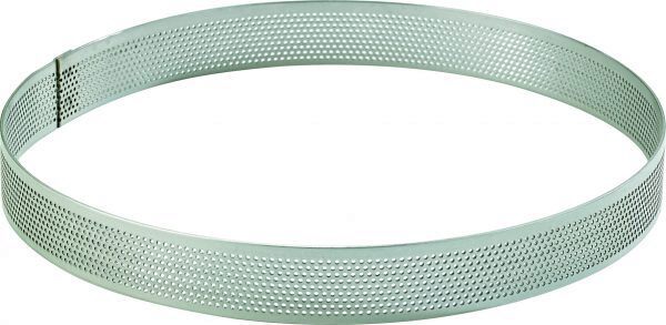 MF PERFORATED STAINLESS STEEL CIRCLE Ø 10 HT 2CM