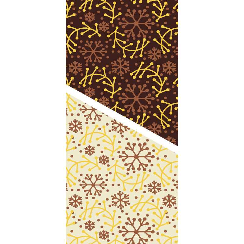 2046126 SNOWFLAKE AND TWIG TRANSFER SHEET 30X40CM 30 PCES ***ON ORDER***