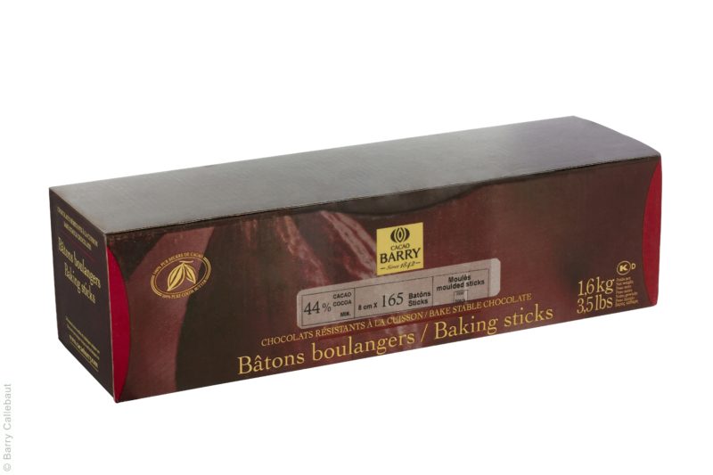 + BARRY CHD-BB-168BY-357 BATON CHOCOLAT LARGE  FONDANT 160 PCES ***SUPPRIME REMPLACE PAR TB-55-8-356