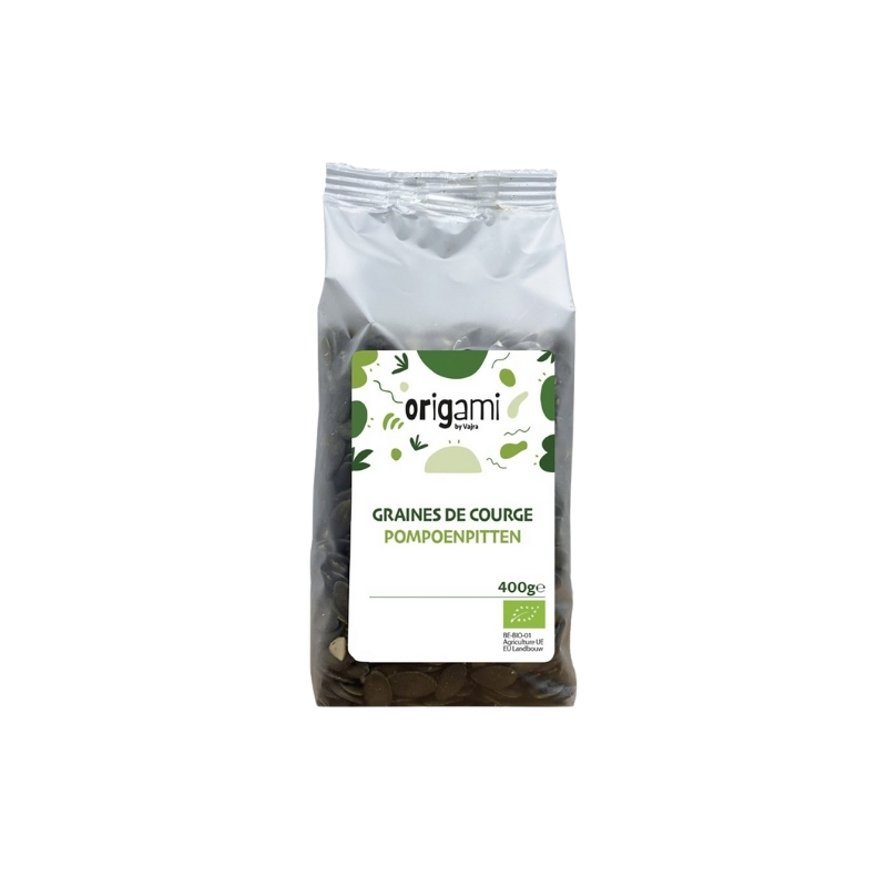 ORIGAMI GRAINES DE COURGE BIO 400GR
