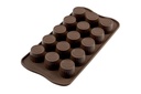 +MOULE A PRALINE EN SILICONE BRUN PRALINE SCG07