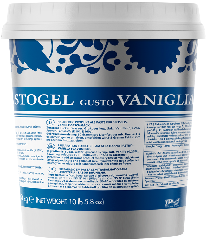 FABBRI SUPERPASTOGEL VANILLA/G NAT 4.7KG