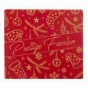 2015728 EMBOUT DE BÛCHE PRETTIGE FEESTEN 9X8CM 40PCES ***S/CD***