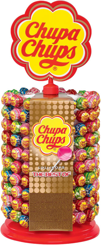 SUCETTES CHUPA CHUPS DISPLAY DE 200 PCES