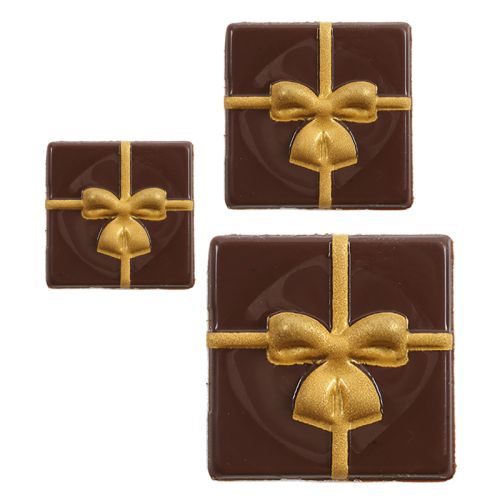 2014033 PLAQUETTE CADEAU ASSORTIMENT CHOCOLAT NOIR 30-38-50MM 109PCES ***S/CDE***