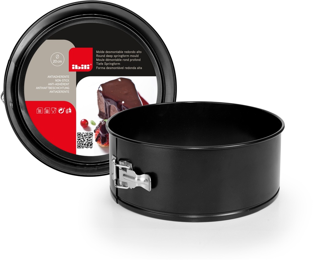 IBILI MOULE CHARNIERE ROND 20XH10CMACIER ANTI-ADH.