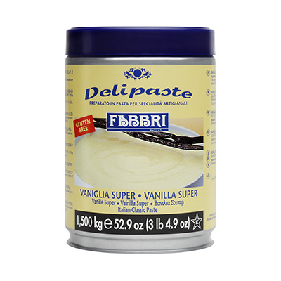 FABBRI DELIPASTA AROME VANILLE SUPER 1.5KG