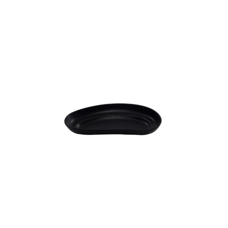 KAROLA SMALL BLACK TRAY 20.5X10.5XH2.7CM