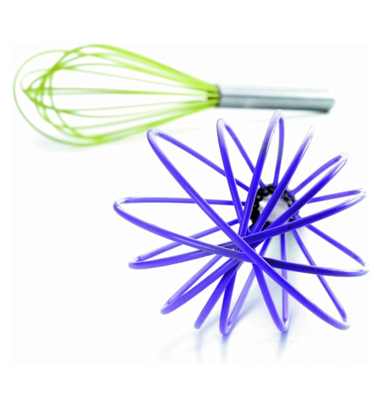 IBILI SILICONE WHISK 25CM COLOUR STAINLESS STEEL HANDLE