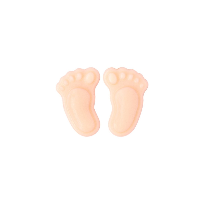 1000086 PIEDS DE BÉBÉ ROSE 2,5 CM 320PCS ***S/CDE***
