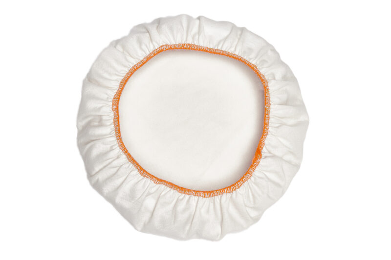 TOILE POUR BANNETON ROND DIA 22CM 1KG -100% COTON JERSEY CLEANBAKE SURJET ORANGE