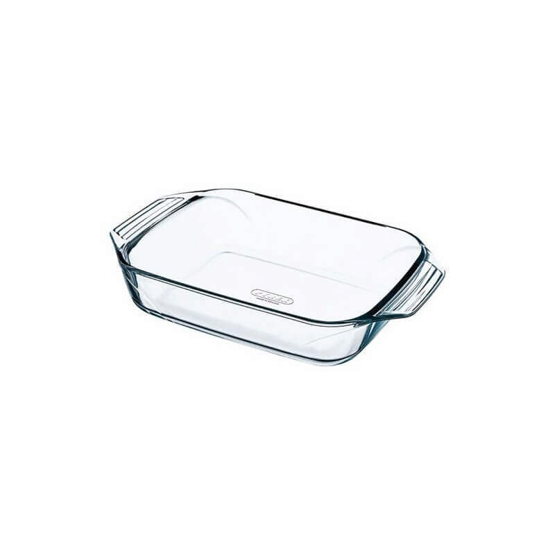 PYREX RECHTHOEKIGE SCHAAL 39X25CM-3.8L BOROSILICATE -40+300°