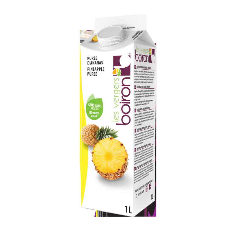 BOIRON 100% GEPASTEURISEERDE ANANASPUREE 1L