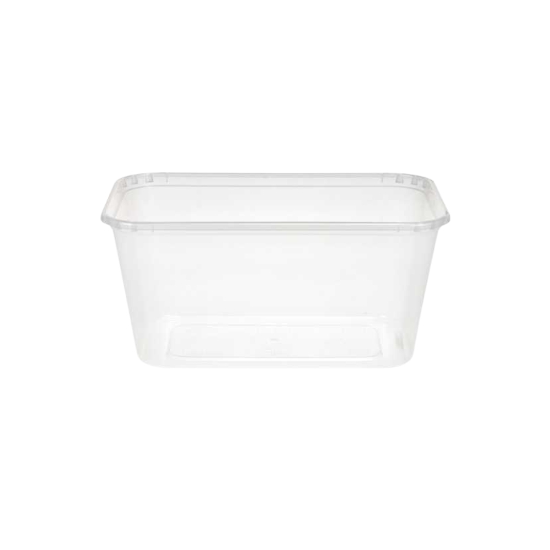 RAVIER MICRO ONDES PP TRANSPARENT 1L 25PCS