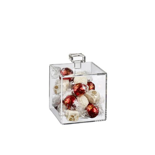 PMMA PLEXI KUBUS MET DEKSEL 10X10CM 20ST