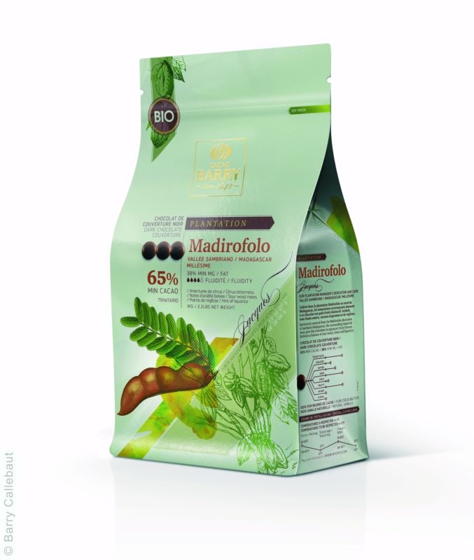 BARRY CHD-Q65MADN-E1-U68 MADIROFOLO ORGANIC BLACK 62% PISTOLES 1 KG