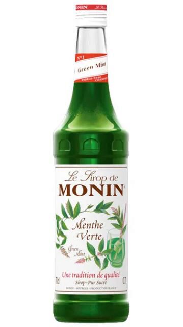 MONIN SIROP MENTHE VERTE 1L