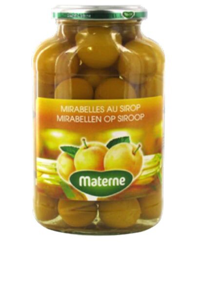MATERNE MIRABELLES ENTIERES AVEC NOYAUX 700GR