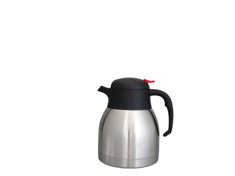 THERMOS UNBREAKABLE STAINLESS STEEL PITCHER 1.0L WITH POURING CAP WITH RATCHET - SILVER LINE PRO - V1099-S01