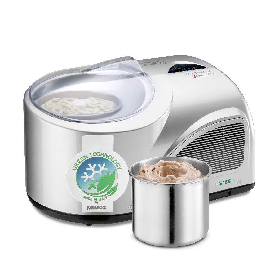 NEMOX ICE CREAM MAKER I-GREEN NXT1 AUTOMATIC SILVER 1.7L - 150W HOUSEHOLD 1.5L/20MM