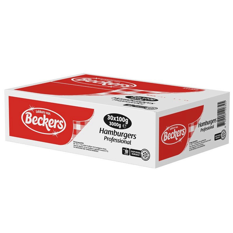 HAMBURGERS BECKERS 30X100GR
