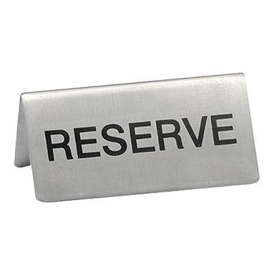 [57660595] "RESERVE" EASEL 4X13CM STAINLESS STEEL