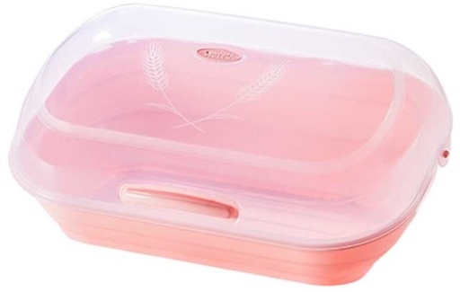 [54917459] WHITE PLASTIC BREAD BOX 43.1X27.5X20.6CM