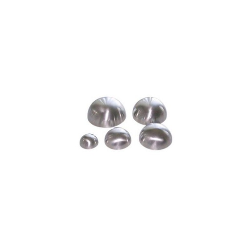 [53802651] INOX HALVE SFEER 10CM
