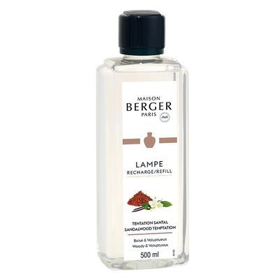 [74501061] LAMPE BERGER RECHARGE 1/2 L  TENTATION SANTAL