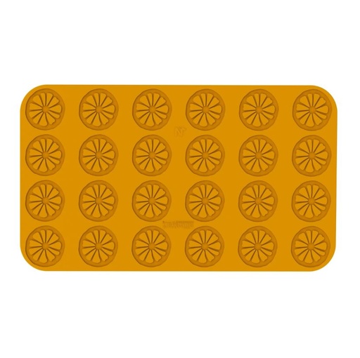 [51661521] SILIKOMART NATURAE PRO ARANCIA & LIMONE SILICONE MOLD N.24 Ø6CM H2MM VOL 2.2ML