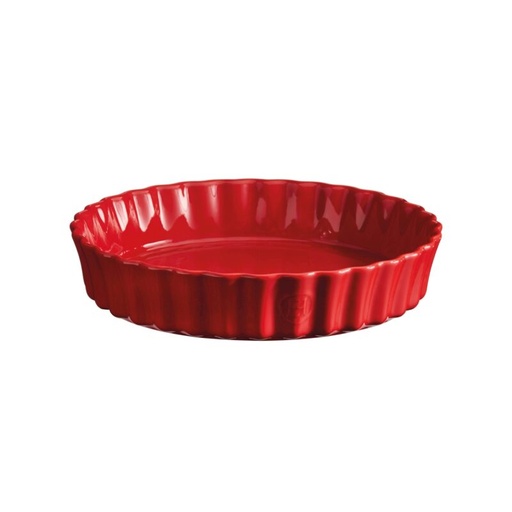 [57690020] EMILE HENRY ROUND FLUFFED PAN G.CRU 29CM 2.00L - RED