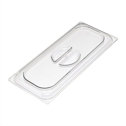 [53914218] COUVERCLE POLYCARBONATE POUR BAC A GLACE 5L 360 X 165 MM