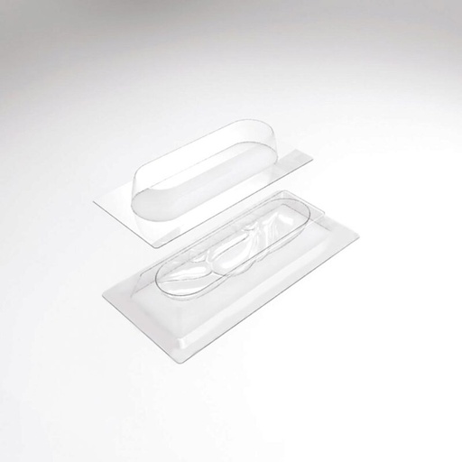 [08057672] 070571 PCB MONT BLANC LOG MOLDS FOR 15 PIECES 22.8X6 CM D.2.8 CM 30 PCES ***S/CD***