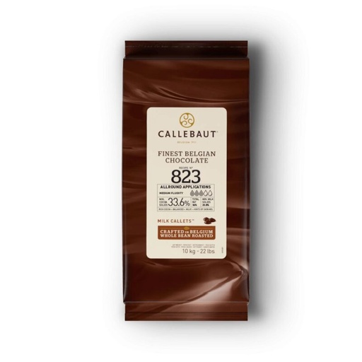 [03070185] CALLEBAUT 823NV-01B AU LAIT 34% EN CALLETS 10KG - OK