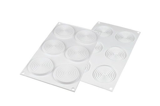 [51657235] SILIKOMART VORM 6 TOURBILLON28 -DIAM 75 HT8MM