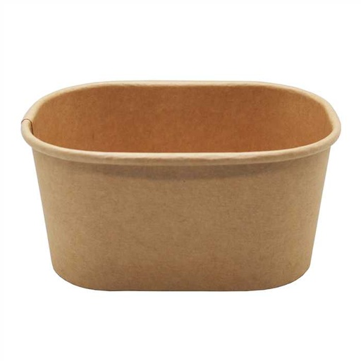 [53533129] KRAFT+PE RAVIER 10.8X7.8X3.4CM 125ML 25PCS