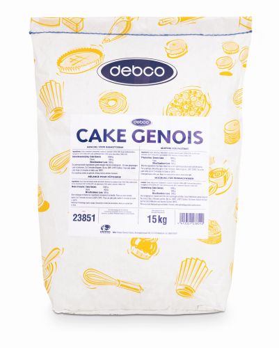 [04020165] DEBCO CAKE GENOIS CAKE MIX 15KG