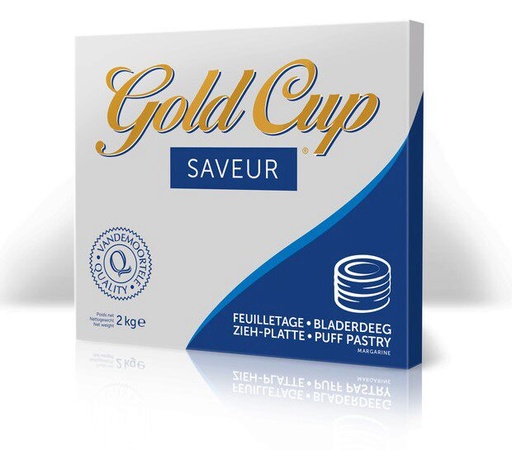 [05070041] VAMIX GOLD CUP MARGARINE SMAAK BLADERDEEG VEL 6 X 2 KG