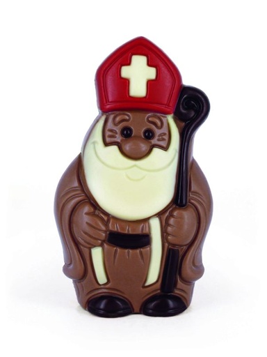 [15030719] CREUX SAINT NICOLAS AVEC BATON LAIT COLORE 11,5CM 8X75GR