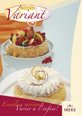 [05090007] IREKS GOLDEN VARIANT MIX 100% CAKE 12.5KG