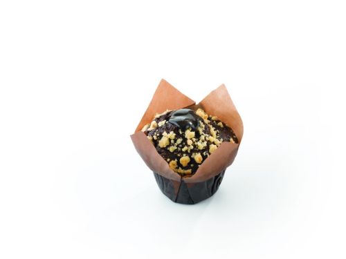 [02040033] A228 TRIPLE CHOCOLADEMUFFIN GEVULD 36 X 112GR = DOOS